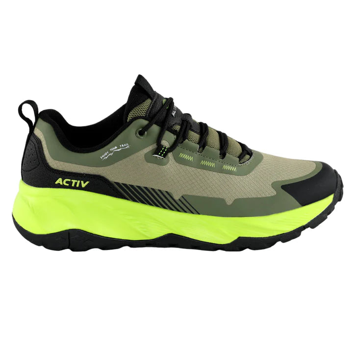 ACTIV RUNNING SHOES - OLIVE