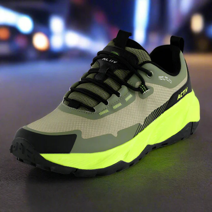 ACTIV RUNNING SHOES - OLIVE