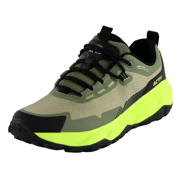 ACTIV RUNNING SHOES - OLIVE