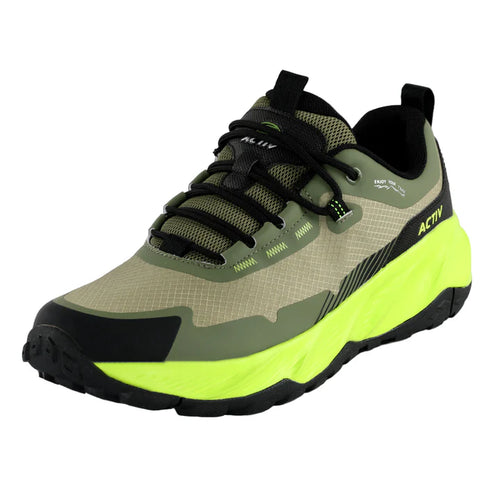 ACTIV RUNNING SHOES - OLIVE