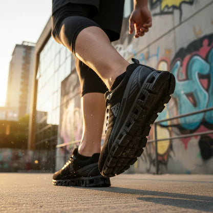 AIRLIFE SPORT SHOES - BLACK