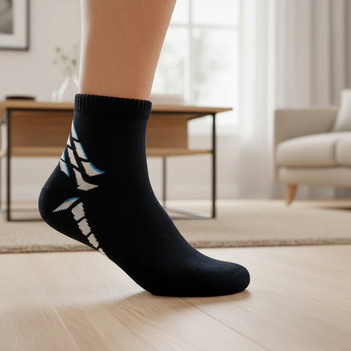 ACTIV SHORT SOCKS-P*3 - NAVY