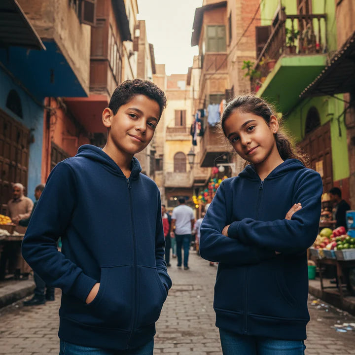 ACTIV BASIC HOODIE SWEATSHIRT - Navy , Gray, Black