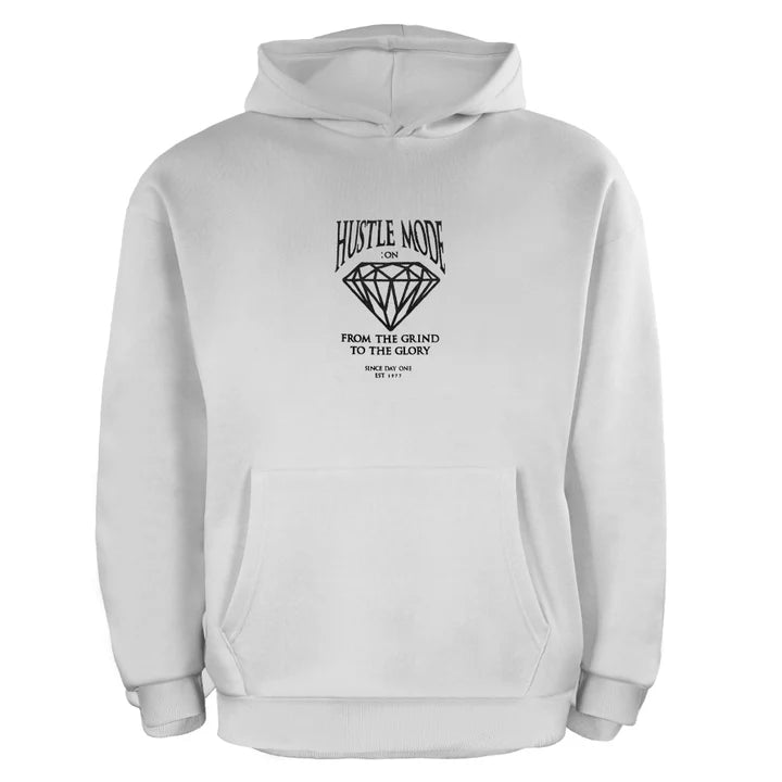 ACTIV GRAPHIC HOODIE SWEATSHIRT - GRAY