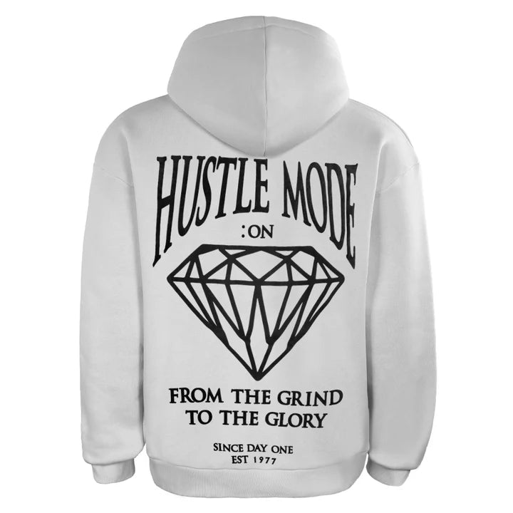 ACTIV GRAPHIC HOODIE SWEATSHIRT - GRAY