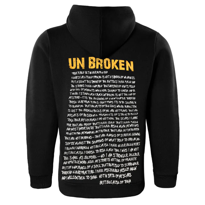 ACTIV GRAPHIC HOODIE SWEATSHIRT - BLACK