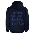 ACTIV EMB HOODIE SWEATSHIRT - NAVY