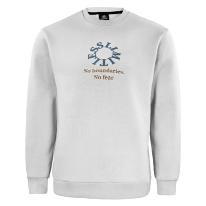 ACTIV GRAPHIC R.NECK SWEATSH - WHITE