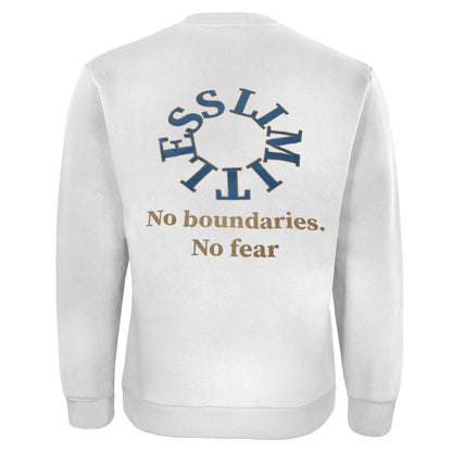 ACTIV GRAPHIC R.NECK SWEATSH - WHITE