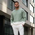 ACTIV CROW R.NECK SWEATSHIRT - MINT