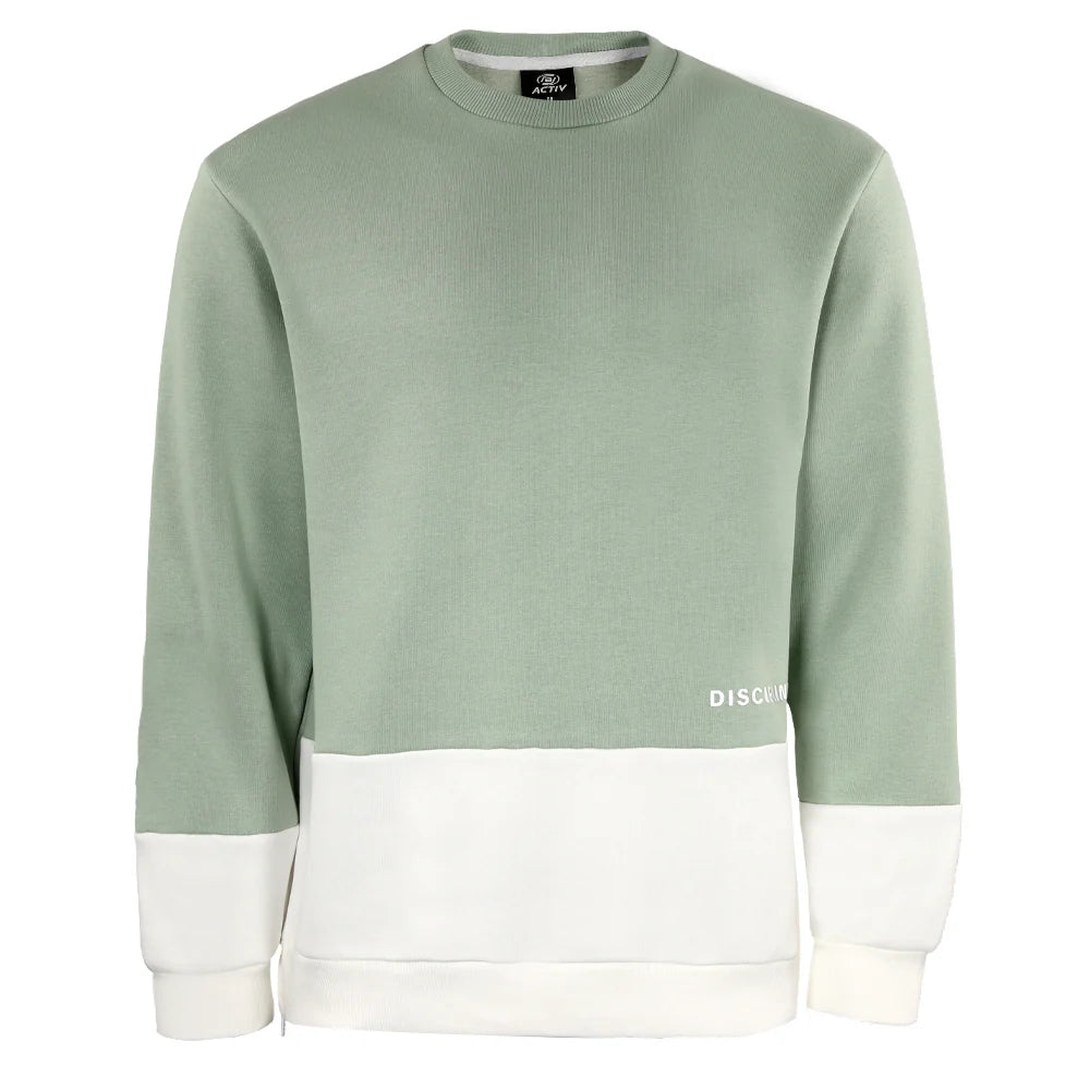 ACTIV CROW R.NECK SWEATSHIRT - MINT