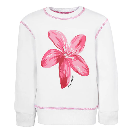 ACTIV GRAPHIC R.NECK SWEATSH - WHITE